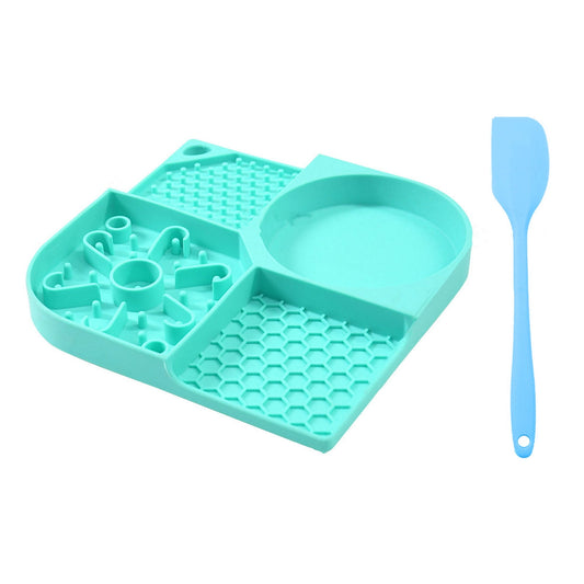 Premium 4-in-1 Slow Feeder Bowl for Dogs & Cats